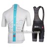 Conjunto Maillot + Culotte Corto con tirantes 2017 Team Sky N003